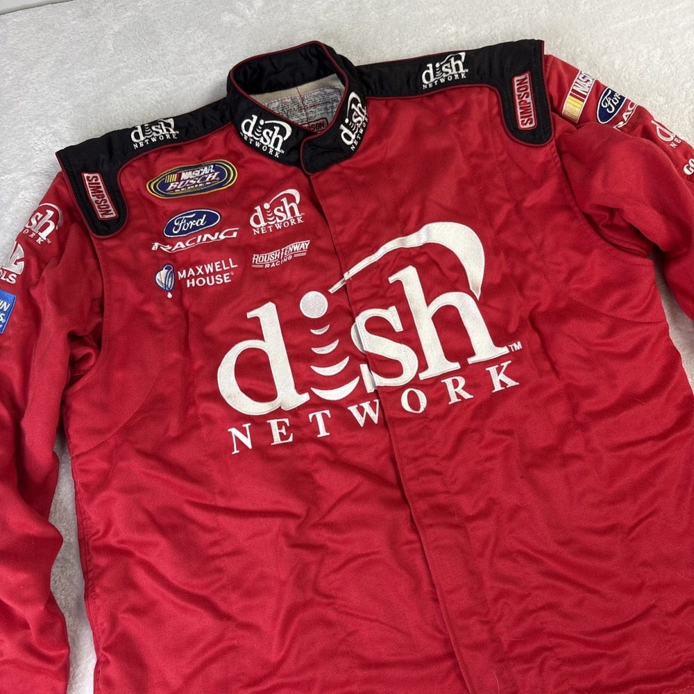 NASCAR Busch Racing Matt Kenseth #17 XL Red Simpson Two Piece Crew Fire Suit